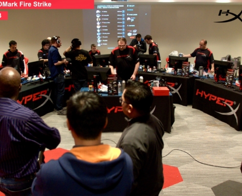 HyperX OC Takeover tournament in the studio